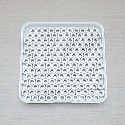 210Pcs M5 Hex Nuts, 304 Stainless M5 Nut, Coarse Thread M5 Nuts - size: Metric M5-0.8---210Pcs