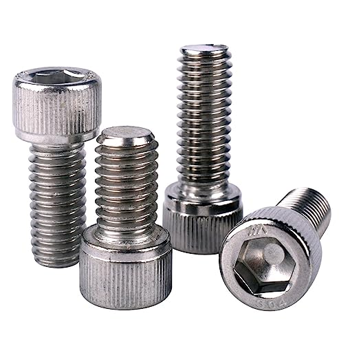 5/16-18 x 1-1/4" Allen Hex Socket Head Screw Bolt, 304 Stainless Steel 18-8, UNC Machine Full Thread, Pack of 15 - size: 5/16-18 x 1-1/4" (15 PCS)