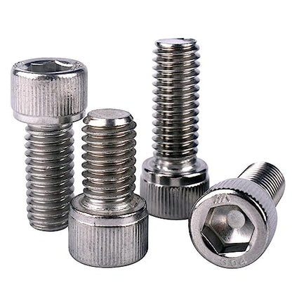 5/16-18 x 5/8" Allen Hex Socket Head Screw Bolt, 304 Stainless Steel 18-8, UNC Machine Full Thread, Pack of 15 - size: 5/16-18 x 5/8" (15 PCS)