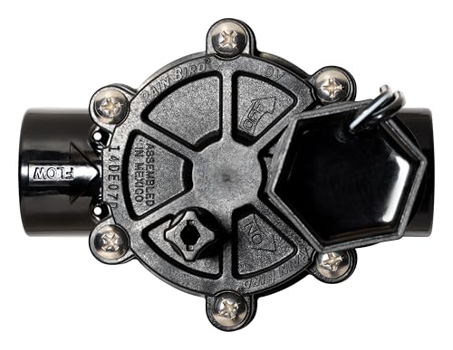 Rain Bird CP100 In-Line Automatic Sprinkler Valve, 1" Threaded Female x Female (Pack of 5) - size: 1 Inch (Pack of 5), style: In-Line