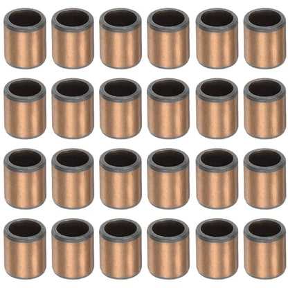 uxcell Sleeve Bearings 6mm Bore x 8mm OD x 10mm Length Plain Bearings Wrapped Oilless Bushings for Sliding Parts of Machinery, 20pcs - size: 6mm Bore x 8mm OD x 10mm Length