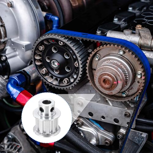 MECCANIXITY 2 Pcs Aluminium Timing Pulley, XL 10 Teeth 6mm Bore Synchronous Wheel Timing Belt Pulley 5.08mm Pitch 11mm Slot Width for Belt, CNC Machine, 3D Printer - size: 6x5.08x11mm