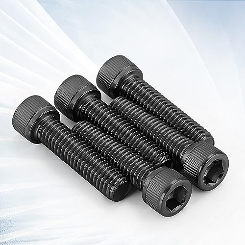 1/4-20 x 1-1/2" Socket Head Cap Screws, Stainless Steel 18-8 Black Oxide, Allen Hex Drive, Fully Threaded, 25 PCS - size: 1/4-20 x 1-1/2"