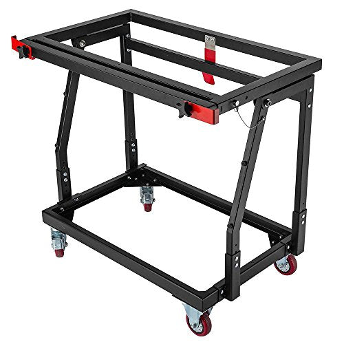 Rockler Material Mate Panel Cart & Mobile Shop Stand with 4" Casters