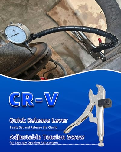 Disc Brake Rotor Gauge Ball Joint Prop Shaft Runout Flatness Measure Tool