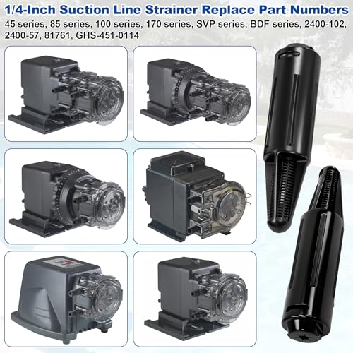 1/4-Inch ST114 Suction Line Strainer Replacement for Stenner Pumps Parts