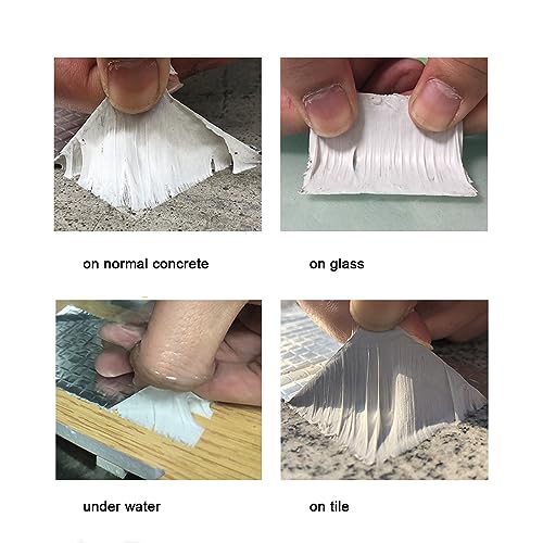 Butyl Tape Waterproof Tape, Aluminum Foil Butyl Seal Tape for Leakage, Butyl Rubber Tape for Reapring for Boat, Pipe Sealing, Roof Crack, RV, Awning, Window Sealing - 2"W x 16'L - size: 2 inch x 16.5feet
