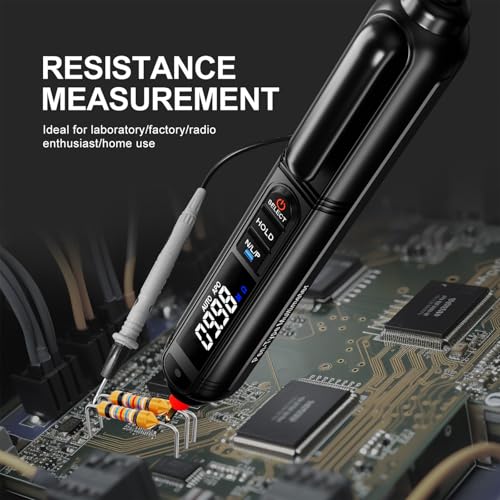 NOYAFA 3 in 1 Pen Type Digital Multimeter, 6000Count AC/DC Voltage Tester