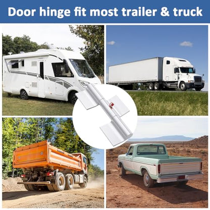 9 Inch Greaseable Weld On Door Hinge for Trailer Ramp Gate