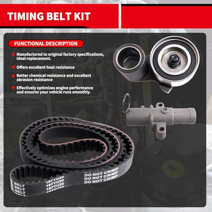 Timing Belt Kit with Water Pump Replacement for: TCKWP329 - size: 2003-2017 Accord