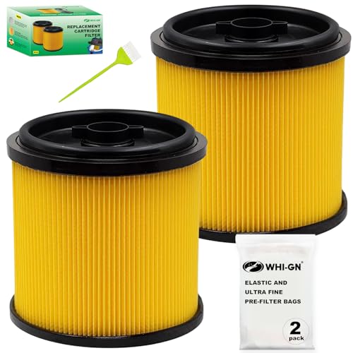 2 Pack VCFS Replacement Filters for Vacmaster 5-16 Gallon Wet/Dry Vacs