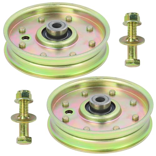 2 Pack 756-1229 Idler Pulley for Cub Cadet 50" RZT 50 RZT 42 Deck - color: A14 2x756-1229