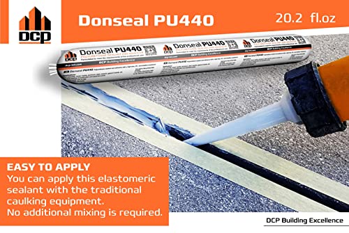 DCP Donseal PU440 Concrete Sealant 20 fl.oz. Box of 20 Units with Sausage Caulk Gun
