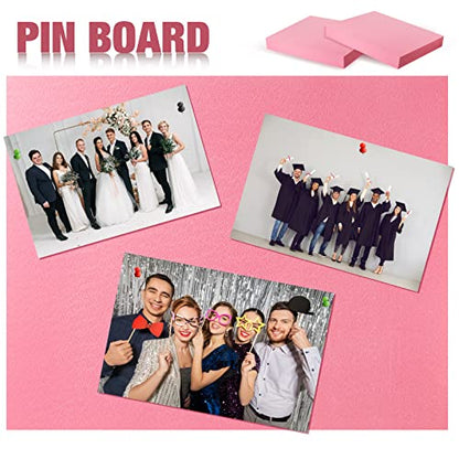 Fabbay 2 Pcs Pink XPS Foam Board 15" X 12" 2" Thick Rectangle Craft
