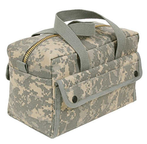 Rothco Mechanics Tool Bag with Brass Zipper - color: ACU Digital Camo