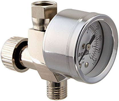 DeVilbiss DV803236 AUTOMOTIVE REFINISHING HAV-512 AIR ADJ VALVE & 100PSI GAUGE