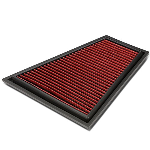 Auto Dynasty Engine Air Panel Filter For 2009-2016 BMW X1 / Z4 / 528i 2.0T - color: Red, size: 09-16 X1/Z4/520I/528I