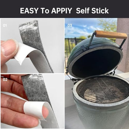 High Temp Grill Gasket Replacement - size: 1Pcs