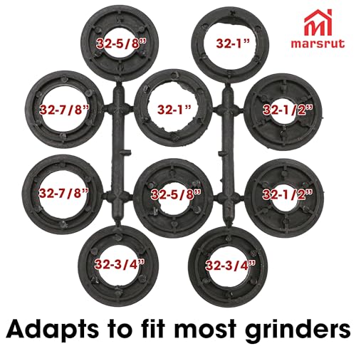 8 Inch Wire Wheel for Bench Grinder, Crimped Carbon Steel Round Brush with 1/2" 5/8" 3/4" 7/8" 1" Spacer Arbors, 0.012" Wire, for Paint Rust Removal Deburring Descaling Polishing Finishing Grinding
