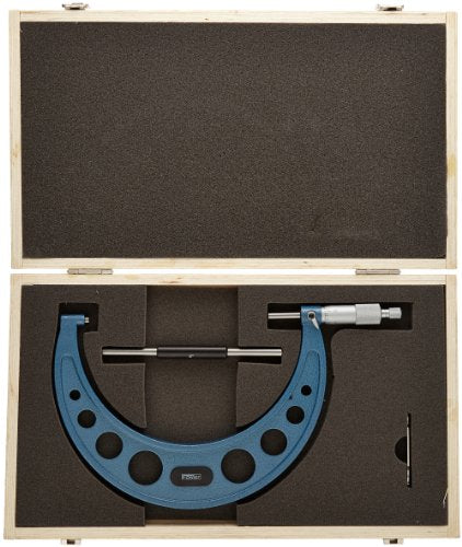 Fowler 52-240-007-1, Outside Inch Micrometer With 6-7" Measuring Range - size: 6-7 inches, style: Ratchet With Standard