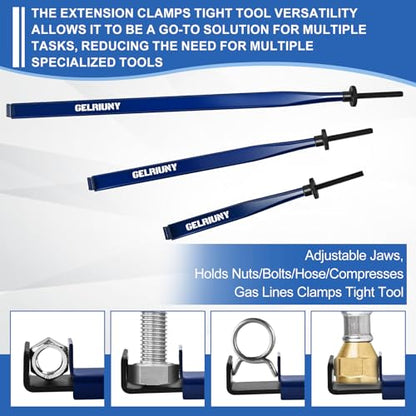 Upgrade Extension Clamps Tight Tool, Versatile Vise Grip, Narrow Space Use