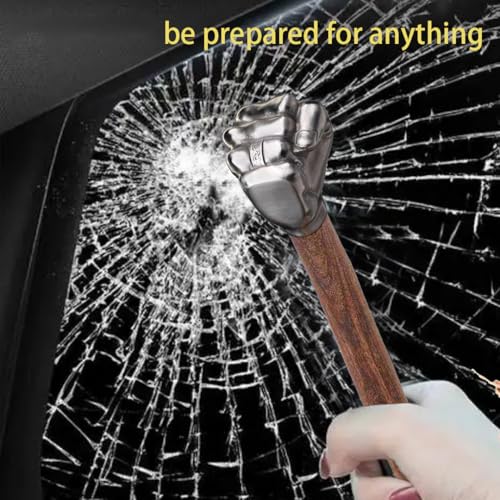 Fist Hammer Tool 2 Lbs Iron & Stainless Steel With Wooden Handle - style: Fist