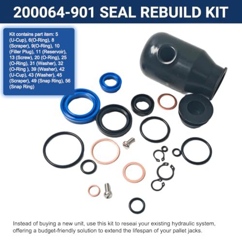 200064-901 Hydraulic Seal Rebuild Kit for Pallet Jack Repair