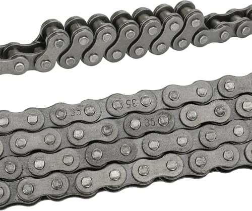 YOXUFA #35 Roller Chain for Mini Bike Coleman CT100U CC100X Baja Doodle Bug Dirt Bug Racer DB30 Motovox MBX10 MBX11 MMB80 Predator 79cc 97cc 100cc Engine Powersports Parts 140 Links Drive Chain - size: 140 Links