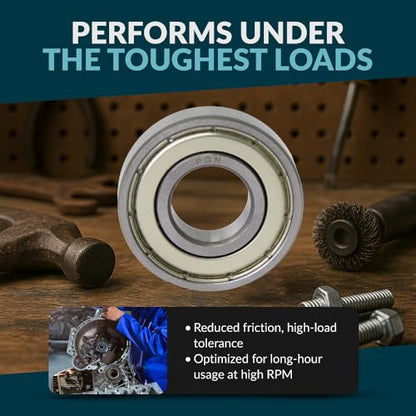 PGN 608-ZZ (10 Pack) Ball Bearing 8x22x7mm Chrome Steel Shielded