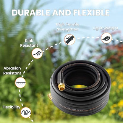 Giraffe Tools Garden Hose 10ft x 5/8", Short Water Hose - size: 10FT Male Female