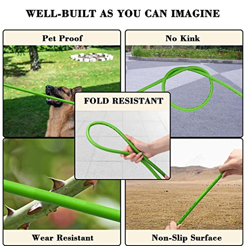 PWACCS Pressure Washer Hose, 1/4" x 25 FT Flexible Power Washing Hose - size: 1/4'' 25ft