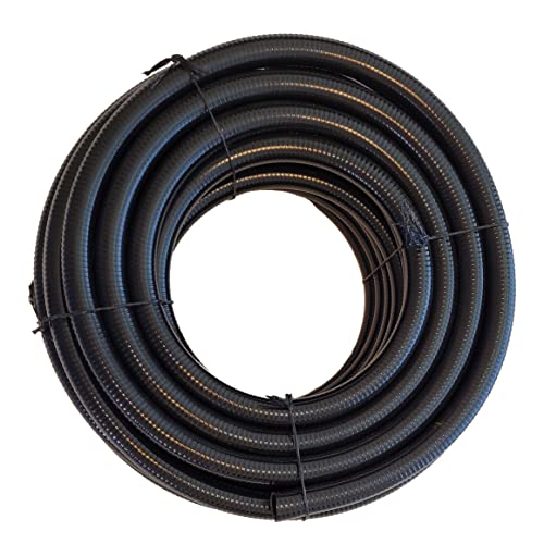 Flexible PVC Non Metallic UL Black Liquid Tight Electrical Conduit (2" Dia x 50 ft) - size: 2" Dia x 50 ft