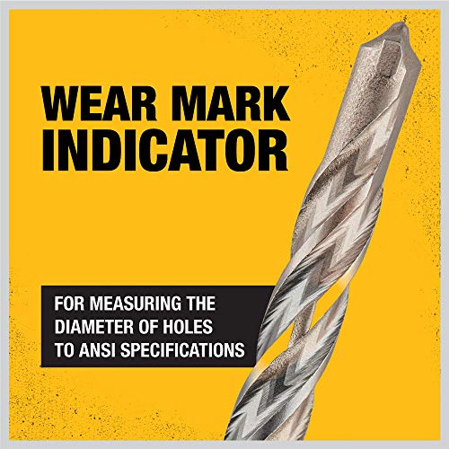 DEWALT DW5441 1/2-Inch by 22-Inch by 24-Inch Rock Carbide SDS+ Hammer Bit - color: Multi, size: 1/2" x 22" x 24" (1-Piece)