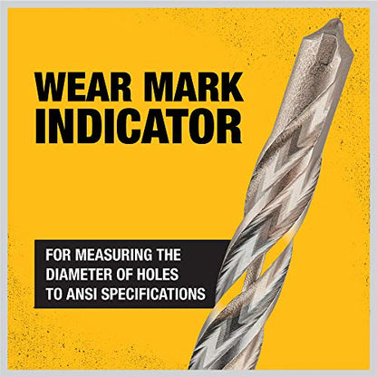DEWALT DW5441 1/2-Inch by 22-Inch by 24-Inch Rock Carbide SDS+ Hammer Bit - color: Multi, size: 1/2" x 22" x 24" (1-Piece)