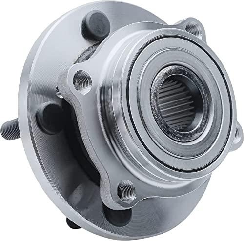Detroit Axle - Front Wheel Hubs Rack & Pinion for Mitsubishi Endeavor - size: 3KW1201107_W/B