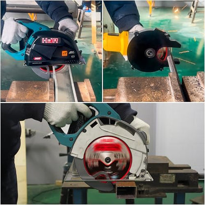 Dia 5-3/8"(136mm) 30-Tooth Arbor 20mm Metal Cutting Circular Saw Blade, for Steel and Stainless Steel,The Cutting Head uses a Special Anti-Heat Sticking Coating,FMB 5-3/8 inch 30-Tooth 20mm -TA - size: Steel 5-3/8" 30T