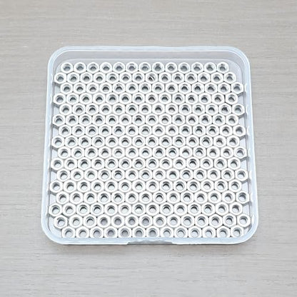 320Pcs M4 Hex Nuts, 304 Stainless M4 Nut, Coarse Thread M4 Nuts - size: Metric M4-0.7---320Pcs
