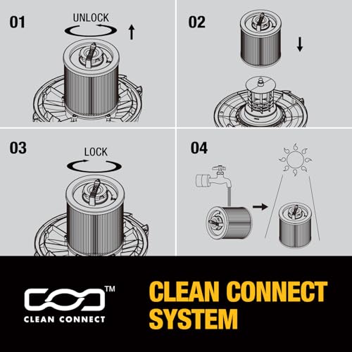 DEWALT HEPA Shop Vac Filter Replacement DXVC6914 - style: DXVC6914
