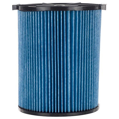 4 Pack 3-Layer Fine Dust Cartridge Filter Replacement Part 72952 Compatible with RIDGID VF5000, 5-20 Gallon Wet & Dry Vacuums, Washable & Reusable