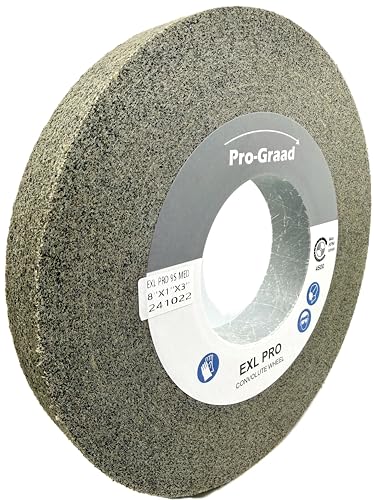 EXL PRO Deburring Wheel 8" x 1" x 3", 9S Medium, 11185 - style: 8" x 1" x 3" 9S Medium