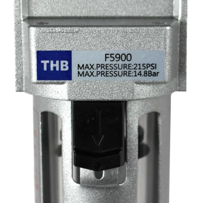3/8" Compressed Air In Line Moisture/Water Filter Trap