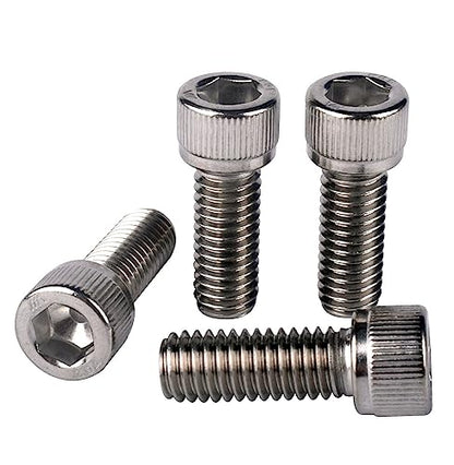3/8-16 x 1-3/4" Allen Hex Socket Head Screw Bolt, 304 Stainless Steel 18-8, UNC Machine Full Thread, Pack of 10 - size: 3/8-16 x 1-3/4" (10 PCS)