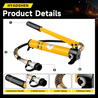 CP-180 Hydraulic Hand Pump High Pressure Portable Manual Hydraulic Pump Hydraulic Lifting Pump