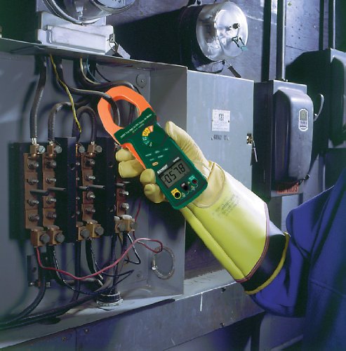 Extech 380926 True RMS 2000A AC/DC Clamp Meter, CAT IV, Full DMM - style: 380926