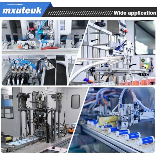 mxuteuk 40PCS 1/4" OD Push to Connect Fittings,1/4" OD Air Line Fittings,Quick Connect Air Hose Fittings for 1/4" Tube - size: 40PCS