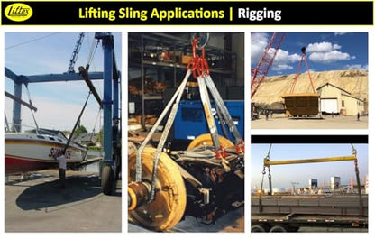 LIFTEX® | Dual-Cover Polyester Endless Round Sling | Made in USA | Heavy Duty Lifting Sling | Lifting Rigging Moving Towing Hoisting (ENR2 Green | 5300 lbs Vertical, 3 FEET) - color: ENR2 Green | 5300 lbs Vertical, size: 3 FEET