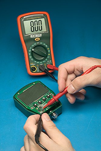 Extech EX310 Mini Digital Multimeter with NCV, 2000 Count, 9-Function - size: Manual Range Multimeter