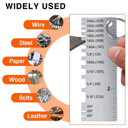 ZeeDix Portable Metal Sheet Thickness Gauge - style: Sheet Thickness Gauge