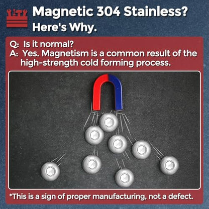 30pcs Button Head Socket Cap Screw-1/4-20x2-1/2 304Stainless Steel - size: 1/4"-20x2-1/2"