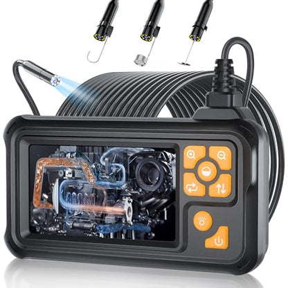 50FT Inspection Endoscope Camera with Light,1080P HD Borescope Camera - size: 50FT